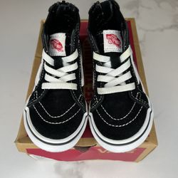 Toddler Vans Sk8-Hi Zip Black