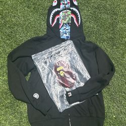 Bape Double Hoodie Full Zip Up