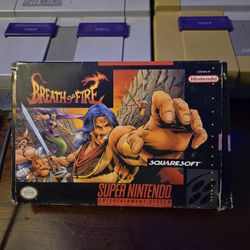Breath Of Fire - Super Nintendo - $140