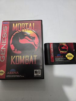Sega Genesis Mortal Combat 