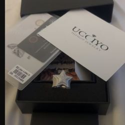 Moissanite Star Ring