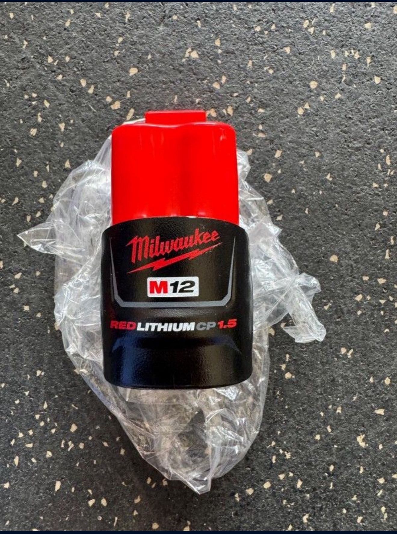 M12 1.5 Battery New Milwaukee