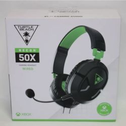Turtle Beach-Recon 50X-wired-3.5mm-Gaming Headset for Xbox Series -NEW