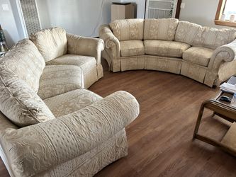 Semi Circular Sofa Good Condition. Divorce Sale. Must Go.