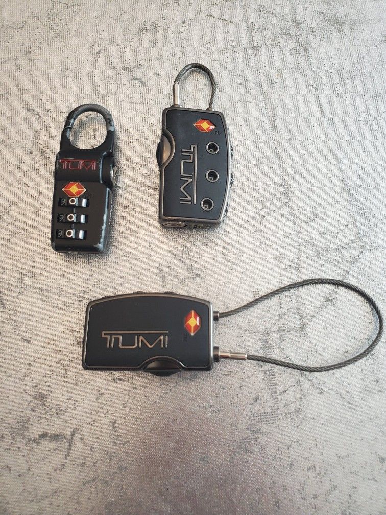 TUMI LUGGAGE COMBINATION LOCK price is for each one