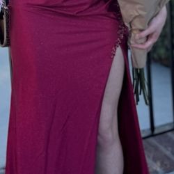 Red Prom Dress Size Small