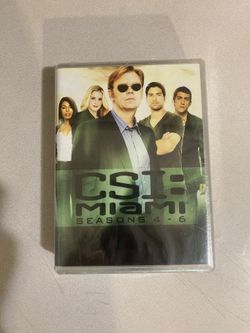 *New CSI Miami Seasons 4-6 DVD