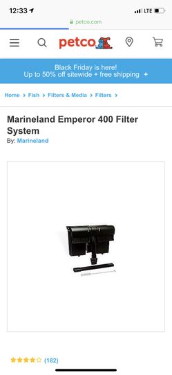 Emperor 400 filters