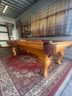 8ft Pool Table golden west