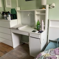 ikea kids study desk + chair