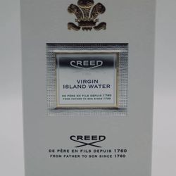 Creed Virgin Island Water 100ml/3.4Oz New