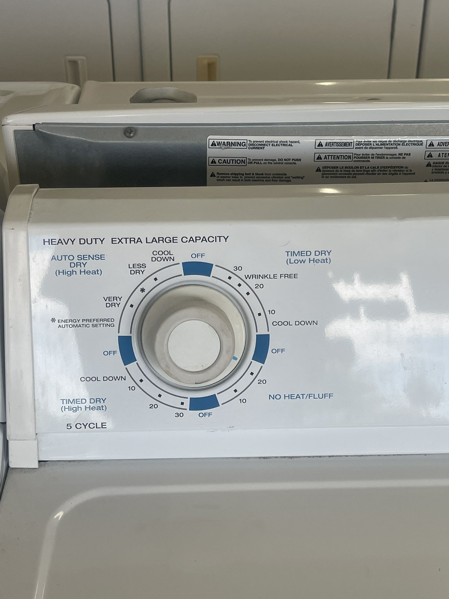 Roper (By Whirlpool) Heavy Duty Extra Large Capacity Natural Gas
