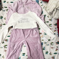 Juicy Couture Girl 2T Outfit 