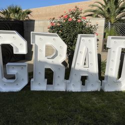 GRAD Letters For Your Graduation CELEBRATION 