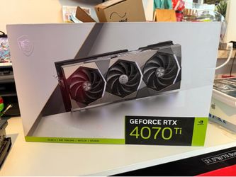 MSI RTX 4070 Ti SUPRIM X 12GB