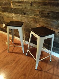Metal barstools