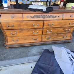 Solid wood dresser for sale