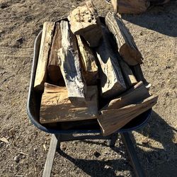 Mixed Firewood Ready To Burn 25 Wheelbarrow 