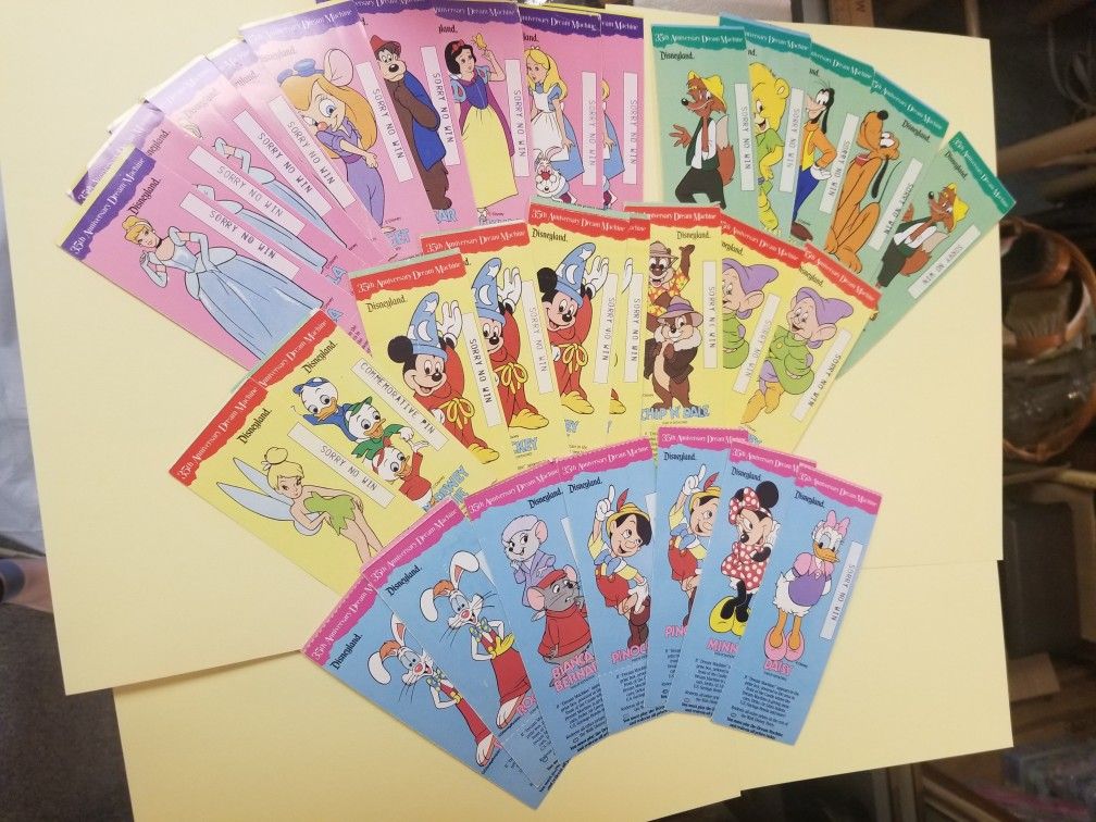 Disneyland 35th Dream Machine Tickets