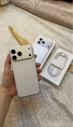 iPhone 17 pro max open box fully unlocked