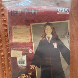Pre-loved Kid's Harry Potter Gryffindor Robe and Glasses