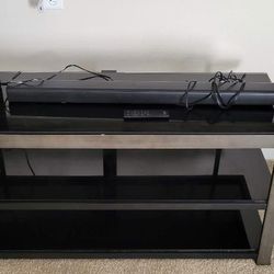 TV stand and  Insignia Speaker asking $100 for both 