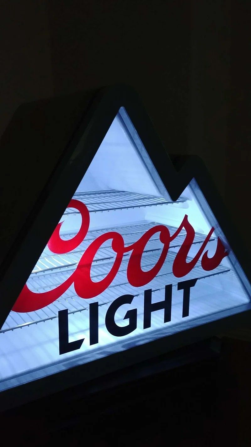 Coors Light Mini Fridge