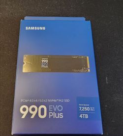 4 TB Samsung 990 Evo Plus Gen 5x2 NVMe SSD