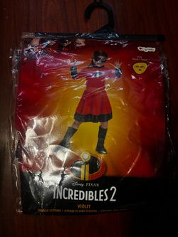 Disney Incredibles 2 Violet Toddler Costume Size 3T-4T