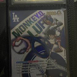 Dodger x Luffy Card
