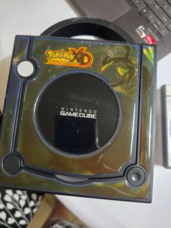 GameCube with GB player attached