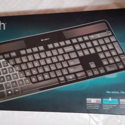Logitech K750 Wireless Solar Keyboard.