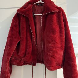 Misguided Faux Fur Jacket 