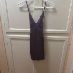 Purple Lace/ Silk Top 