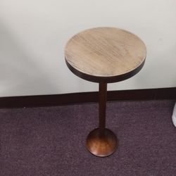 Wood Side Table