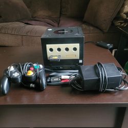 Nintendo Gamecube Console And Games