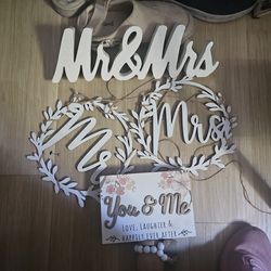 Wedding decor set – rustic/boho style