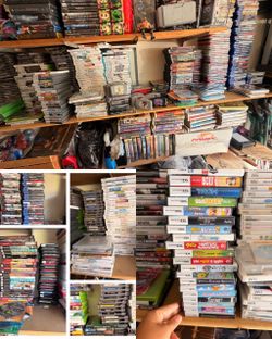 Video Game collection NES to PS5 clearing space $8 each ANY