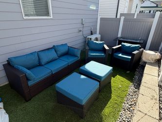 Patio Furniture Set w/ Fire Pit