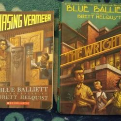 The Wright Blue Balliett Chasing Vermeer Books By Brett Helquest 