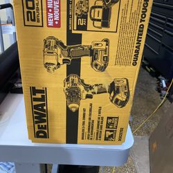 Dewalt drill set new