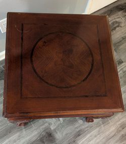 Wood table