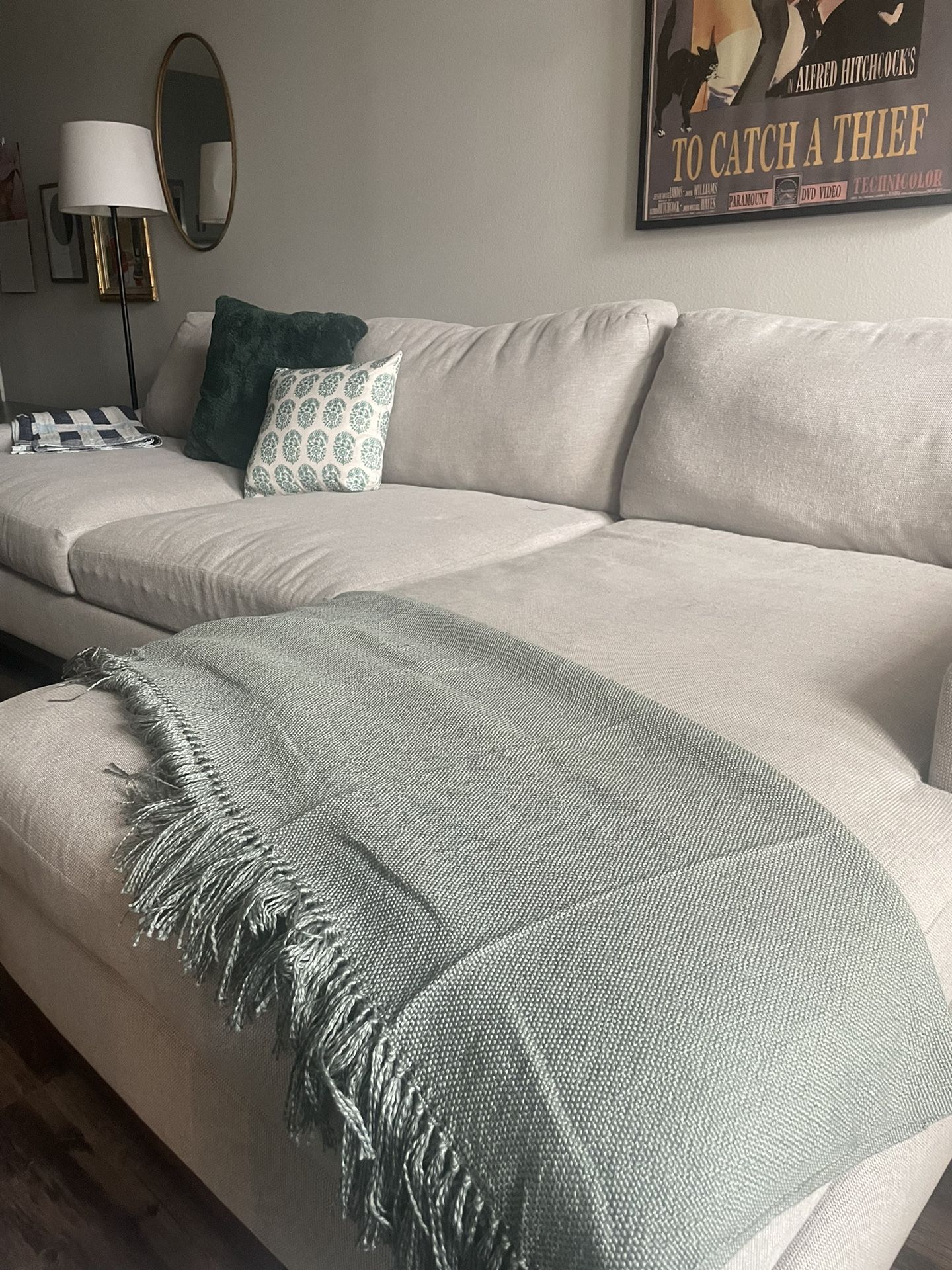 Mid-century Modern Sectional Couch 