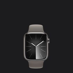 Apple Watch Series 9 new never been used 45mm Graphite Stainless Steel.