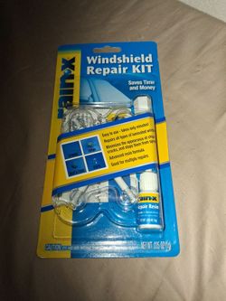 Windshield repair kit