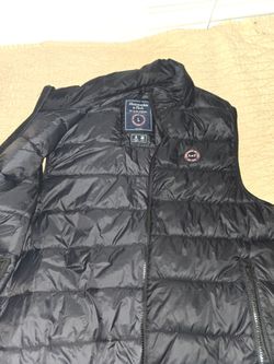 Abercrombie [All Black Vest) Mens Size L