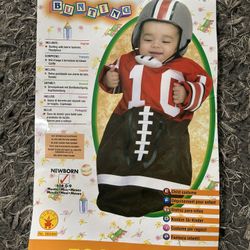 Kids Halloween Costume Infant Baby Football Player