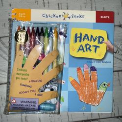 Book- Includes everything you need! 9 CRAYONS POMPOMS GOOGLY EYES & GLUE