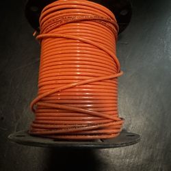 Orange Electrical Wire