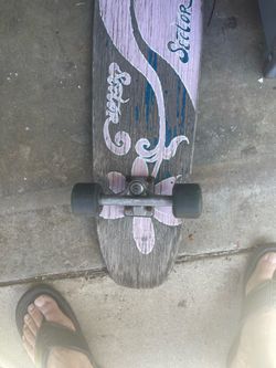 Skateboard and truck bike $1